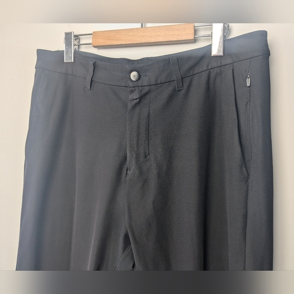 Lululemon Commission Pant Slim *Warpstreme 37" Size 34 Black Color - Picture 5 of 16